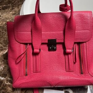 Phillip Lin coral handbag